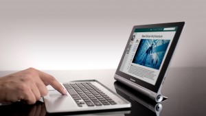 lenovo-tablet-yoga-10-keyboard-cover-9 - Centrum notebooków Osoby, które kupują laptop do pracy w terenie, powinny zwrócić uwagę przede wszystkim na akumulator