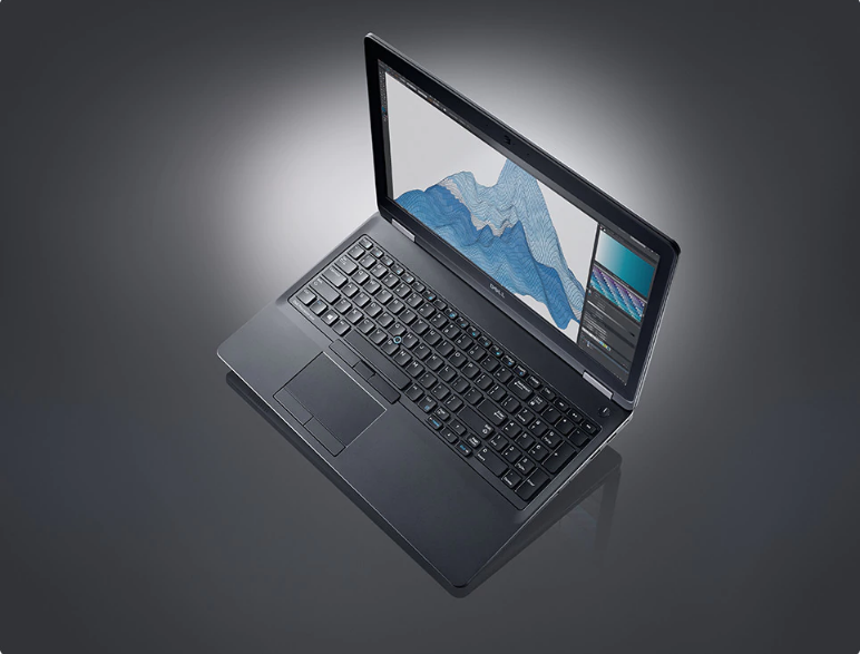Dell Precision 15 3520 jest to mobilna stacja robocza, która charakteryzuje się smukłym kształtem, lekką wagą