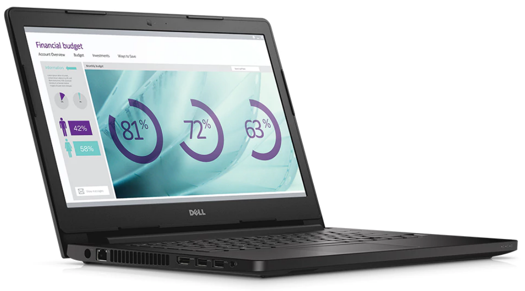Jak przystało na laptopy ze stajni Dell, mamy tutaj dobrej jakości ekran 14-calowy, który wyświetla nam obraz Full HD